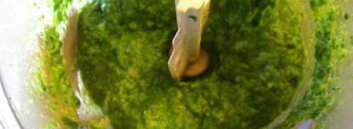 запеченное ризотто со спаржей, зеленым горошком и шпинатом. Шаг 7