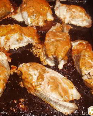 Фаршированная речная рыба