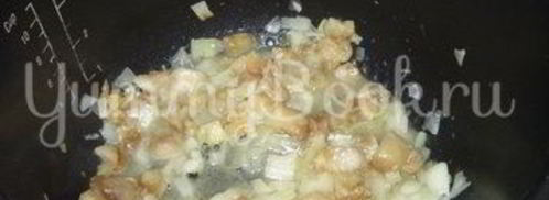 фаршированные кальмары из мультиварки. Шаг 3