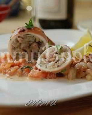 Фаршированные кальмары
