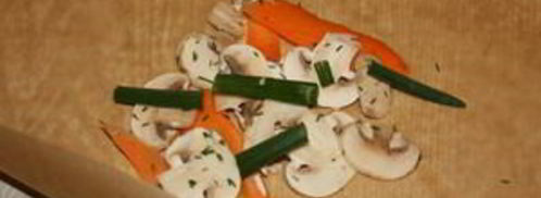 форель, запеченная в пергаменте. Шаг 4