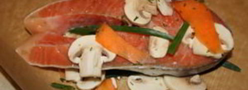 форель, запеченная в пергаменте. Шаг 5