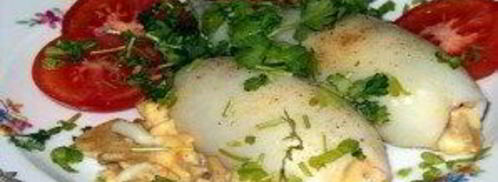 кальмары с сыром в духовке. Шаг 6