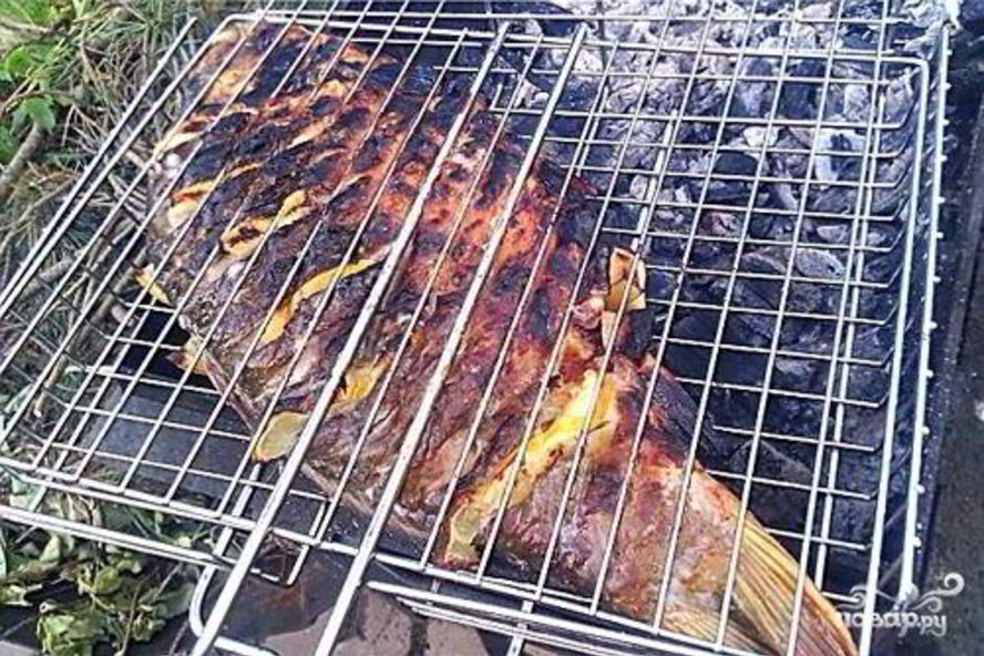 Рецепт карпа на мангале