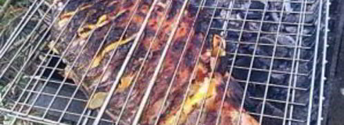 карп на мангале. Шаг 6