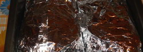 карп запеченый в яблоках с ароматными травами. Шаг 7