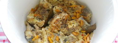 хек с луком и морковью в мультиварке. Шаг 6