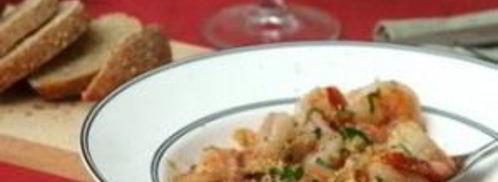 креветки, жаренные в вине. Шаг 4