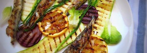 мойва-гриль с ароматом чеснока и лимона. Шаг 4