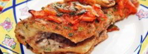 морской окунь в фольге. Шаг 10