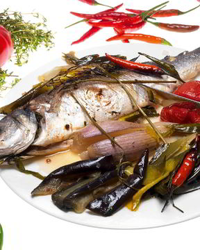 Рыба, запеченная в фольге