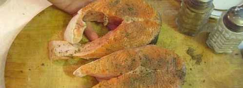 рыба жареная с овощами. Шаг 5