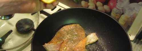 рыба жареная с овощами. Шаг 9