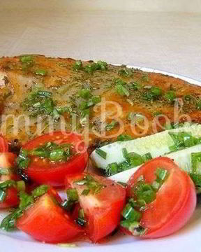 Тилапия в картофельной чешуе