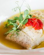 Треска в чесночном соусе