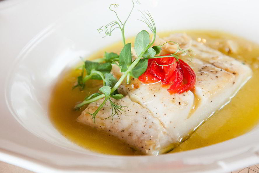 Рецепт трески в чесночном соусе