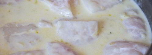 треска в кокосовом молоке с лаймом и кинзой. Шаг 5