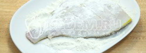 вкусная камбала на сковороде. Шаг 4