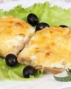 Запеченная горбуша под сыром в духовке