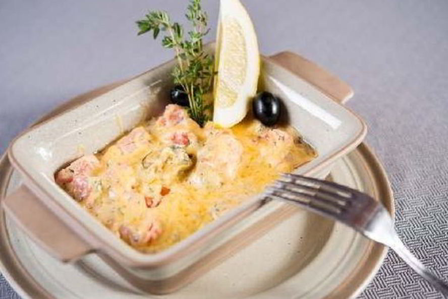 Рецепт запеченых морепродуктов