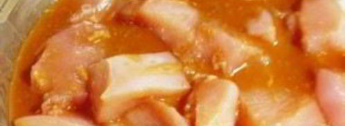 куриный шашлык в соевом маринаде с маслинами. Шаг 4