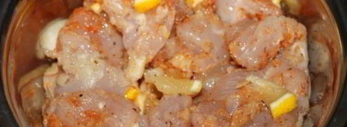 куриные шашлычки в духовке. Шаг 3