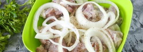 луковый маринад для шашлыка. Шаг 10
