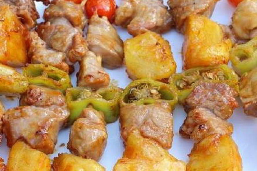 Рецепт праздничного куриного шашлыка