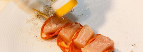 шашлычки из куриного филе с чоризо. Шаг 5