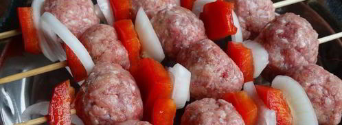 шашлык из фарша. Шаг 6