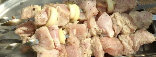 шашлык из индейки. Шаг 5