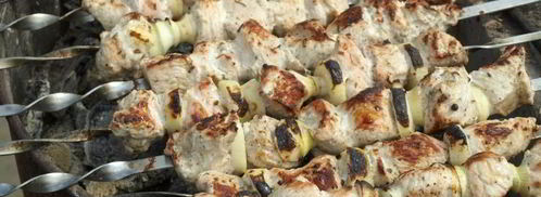 шашлык из индейки. Шаг 7