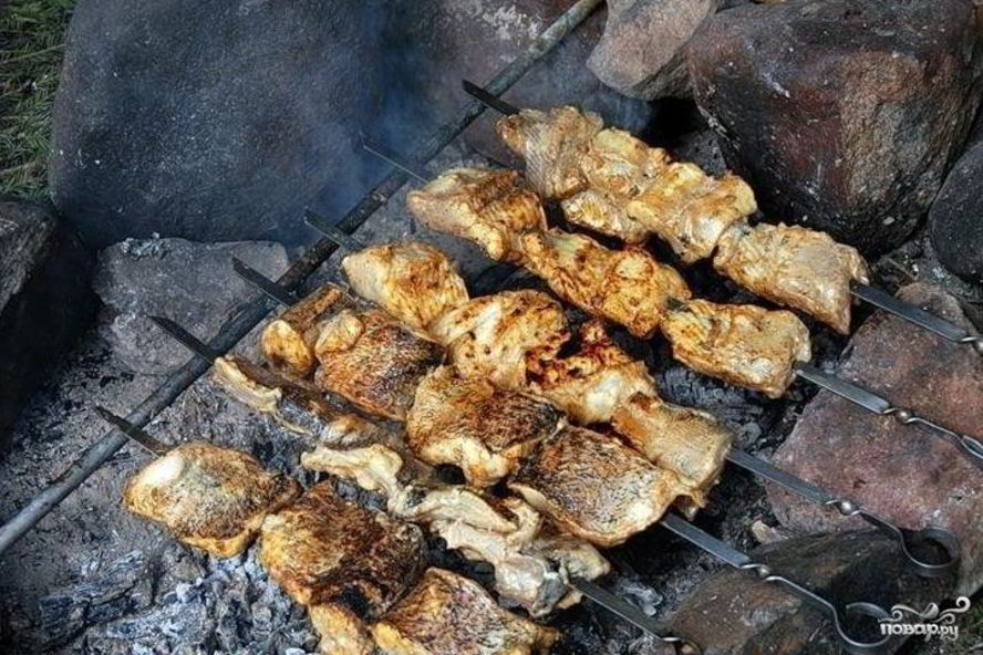 Рецепт шашлыка из карпа