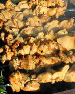 Шашлык из куриного филе на минералке