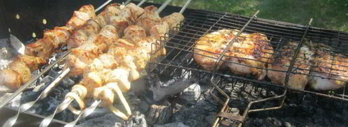 шашлык из курицы с лимоном. Шаг 4