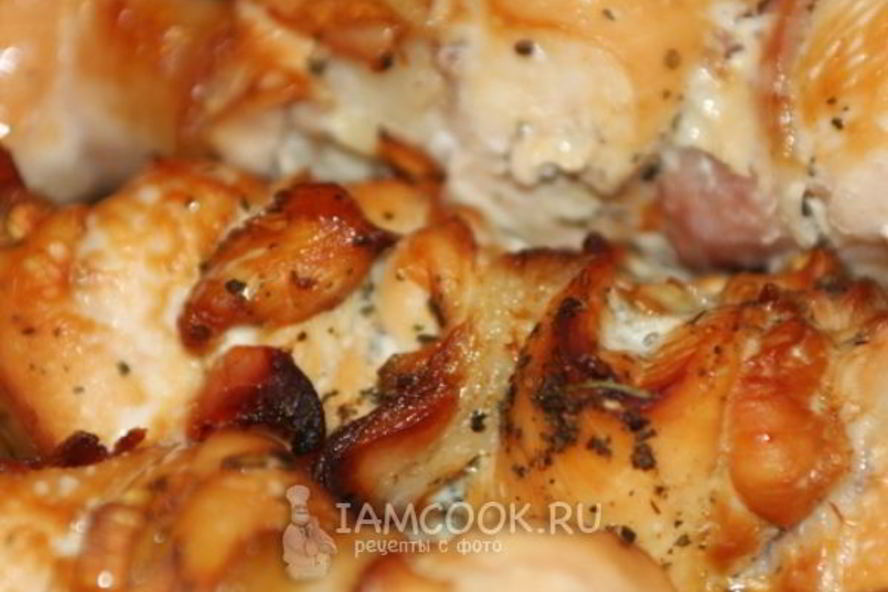 Рецепт шашлыка из курицы в духовке