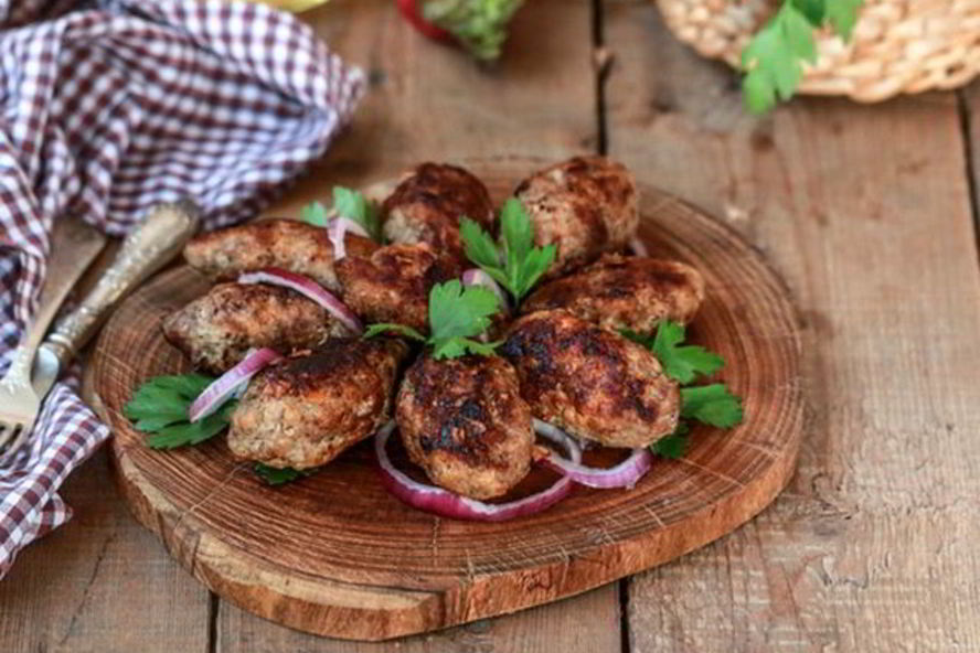 Рецепт шашлыка из рубленого мяса