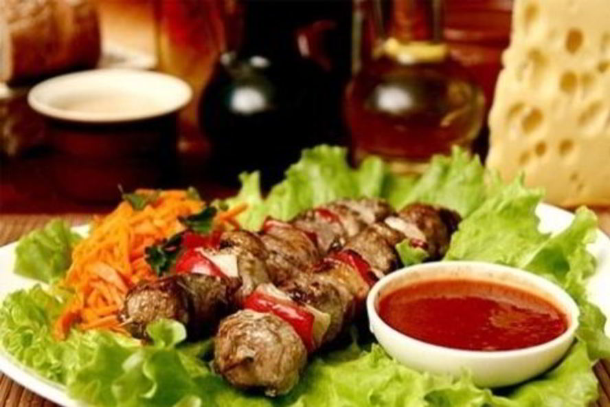 Рецепт шашлыка из свинины с луком по-грузински