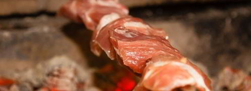 шашлык из свинины с овощами. Шаг 5