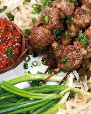 Шашлык из свинины в духовке