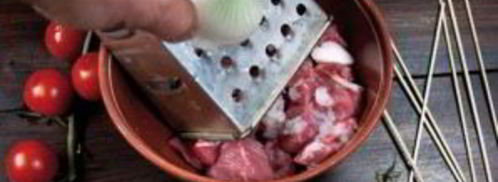 шашлык из свинины в духовке. Шаг 4