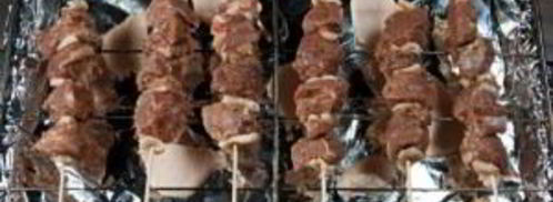 шашлык из свинины в духовке. Шаг 8