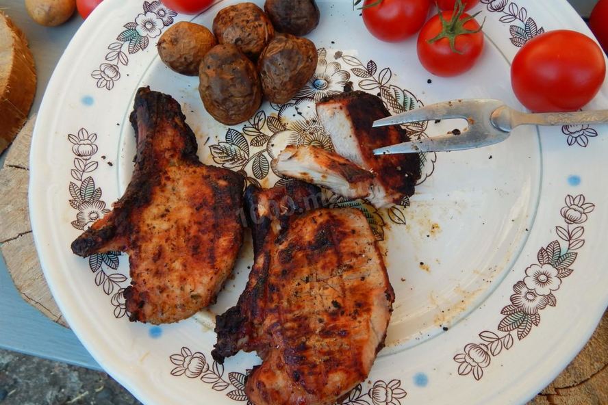Рецепт шашлыка из свиной корейки