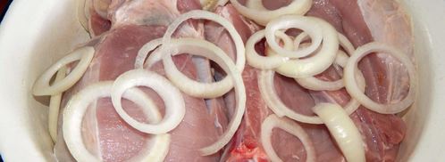 шашлык из свиной корейки. Шаг 3