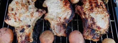 шашлык из свиной корейки. Шаг 7