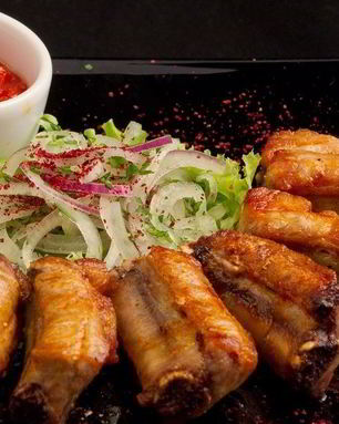 Шашлык из свиных ребрышек