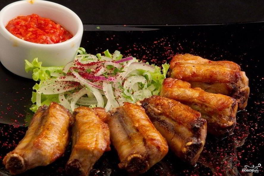 Рецепт шашлыка из свиных ребрышек