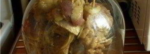 шашлык в духовке в банке. Шаг 4