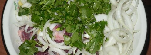 шашлыке на минералке из свинины. Шаг 3