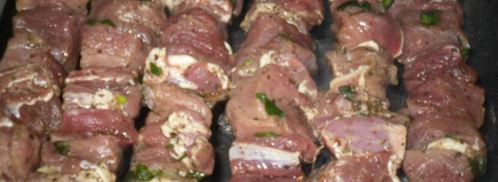 шашлыке на минералке из свинины. Шаг 6